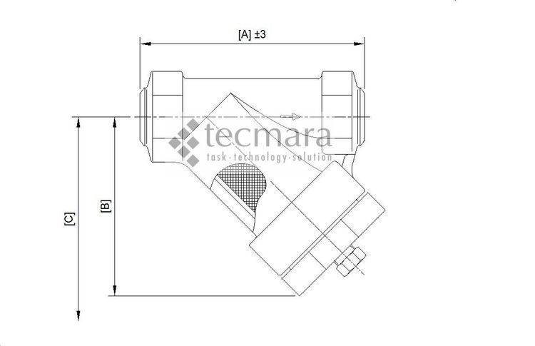 Y-Filter Anschweissenden Y-Type Strainer Butt Weld